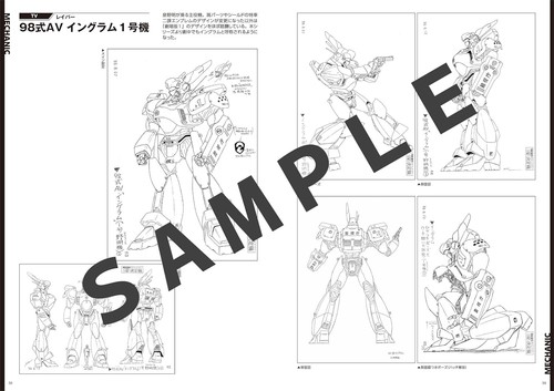 Mobile Police PATLABOR 35th Official Setting Collection Japanese Book 2023 - Picture 7 of 7