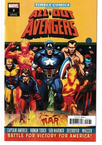 ALL-OUT AVENGERS #3 TIMELY COMICS VAR MARVEL COMICS