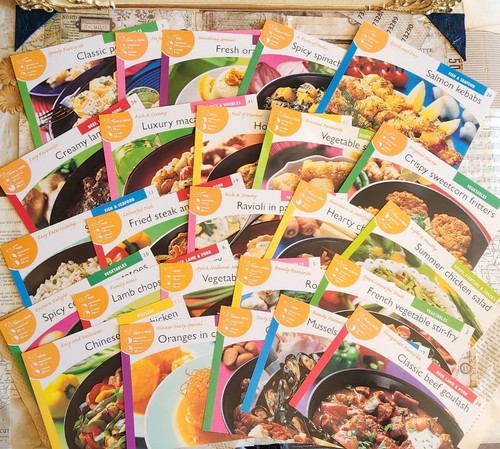 Vintage EPHEMERA Cooking RECIPE CARDS Index double sided Junk Journal ...