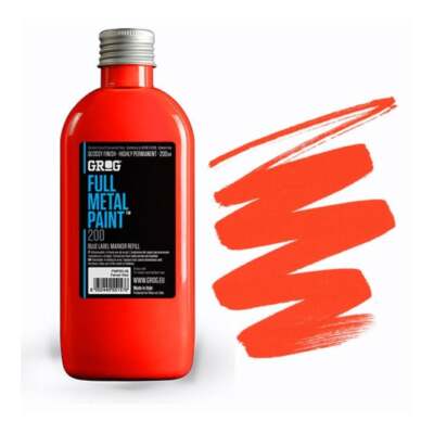 Grog Vollmetalllack 200ml Lack Nachfüller & 10EPT Squeezer Wischmop Marker Pack