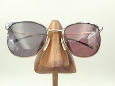 Vintage Advantage Eyewear All American 5 Blue Marble Round Sunglasses FRAMES ON