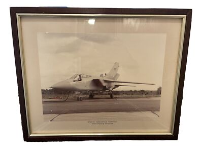 Tornado Fighter Jet British Aerospace Air Defence Variant Framed Photo Picture