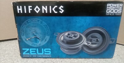 HIFONICS ZEUS ZX35CX - 3.5'' Coax Speakers