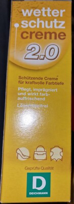 Deichmann 75ml Wetterschutzcreme 2.0 lösemittelfrei *Neu*