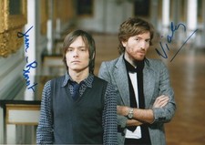 Air autographs signed 20x30 cm picture