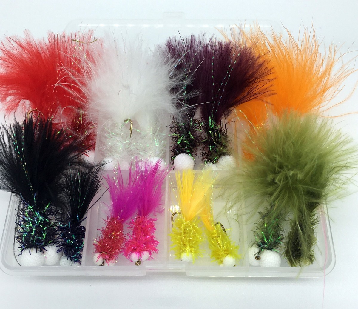 Pack de 3 mouches jmc streamers booby 11