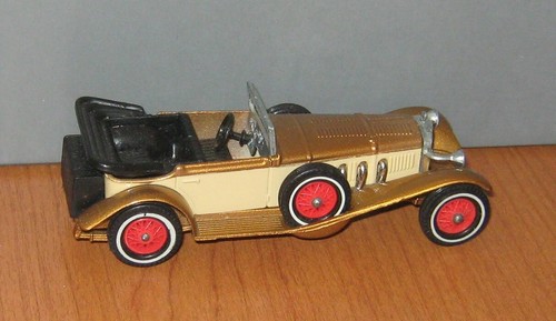 Matchbox Yesteryear YPW-09 Y16 Mercedes Benz SS Coupe Gold & Cream Code 2 - Bild 6 von 11