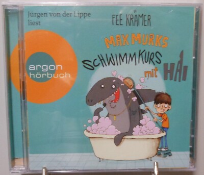 Hörbuch Kinder Max Murks Schwimmkurs mit Hai 2x CD Jürgen von der Lippe #T1368