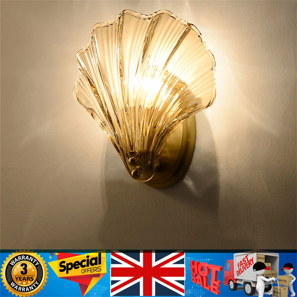 Sea glass 2024 wall sconce