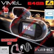 Security Camera Car GPS Hardwired Anti Theft Parking Super capacitor 1080 Truck