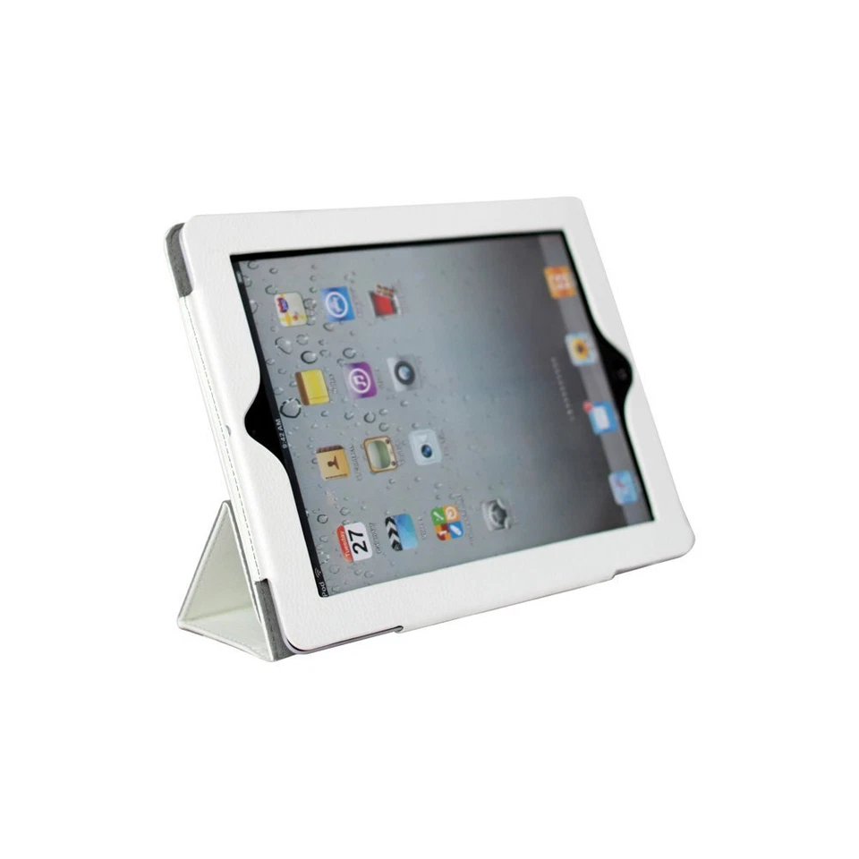 Jisoncase JS-IPD-10700 Premium Leatherette Defender Smart Cover Case for iPad 2, - Image 3 of 4