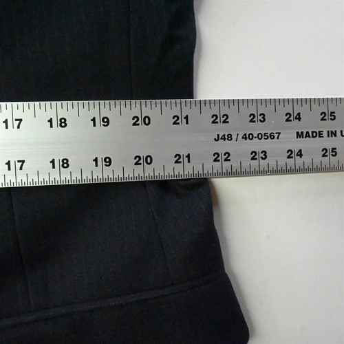 Vtg Tommy Hilfiger 42R Navy Blue 100% Wool 3 Button Blazer Jacket Sport Coat - Picture 8 of 12
