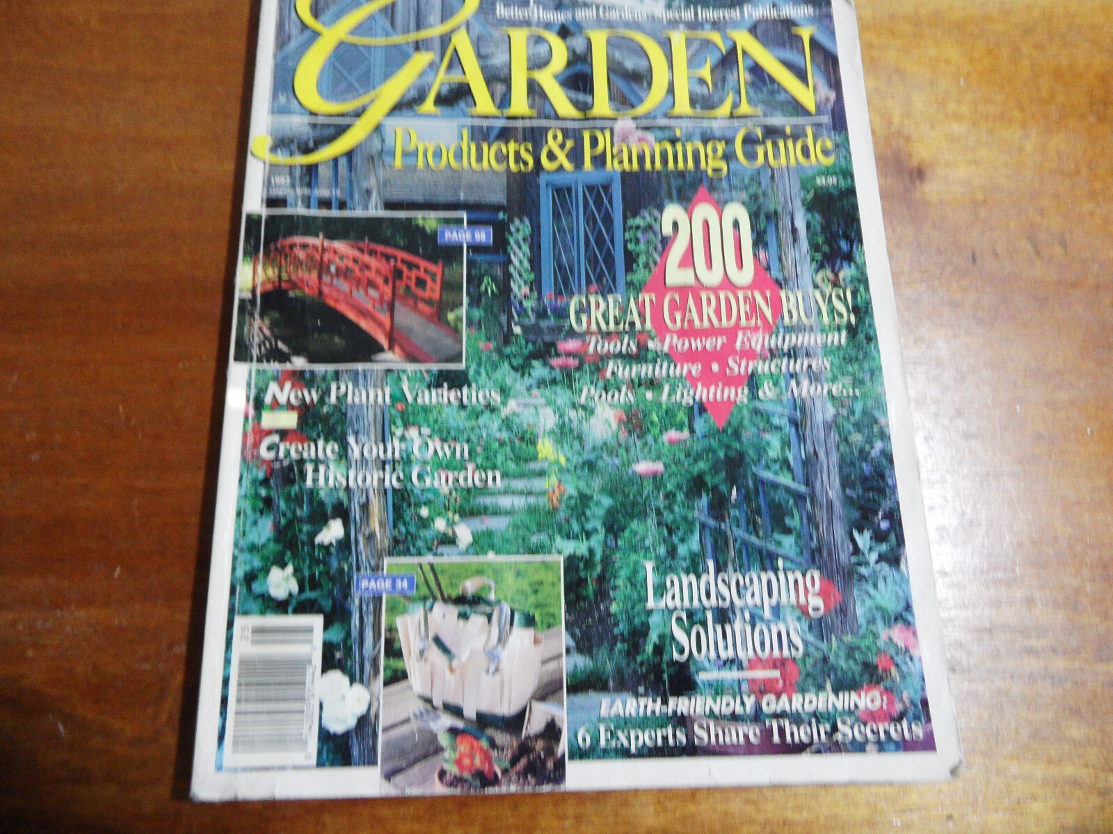 1992 BHG Garden Product & Planning Guide Vintage Edition