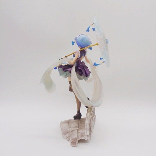 Anime RE: ZERO Lolita Umbrella Rem Action Figure Model Collection Toy Doll Box - 第 12/16 張圖片