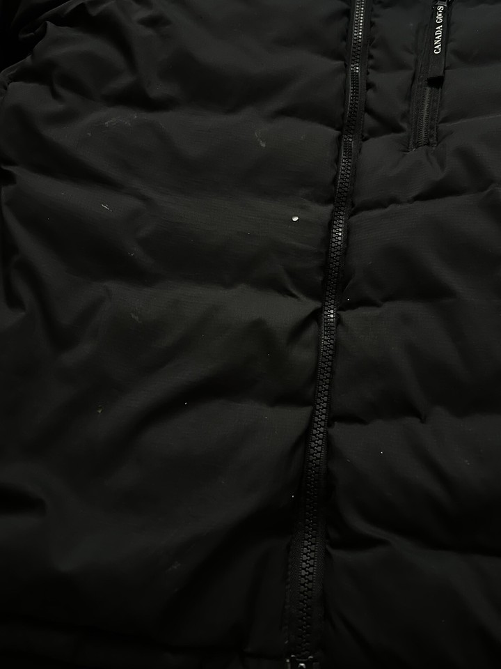 Canada Goose Lodge Hoody Puffer Down Coat Jacket Black Size Small eBay