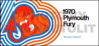 1970 Plymouth Fury Owners Manuell Operator FüHrung Buch I II III Sport Gt S23