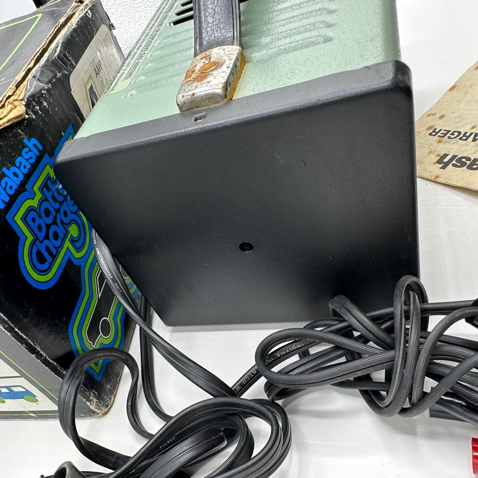 Vintage Wabash Automotive 4 amp 6V 12V Battery Charger Model B4 Made