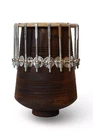 Sheesham Wood Dayan Tabla Drum Folk Musical Percussion Instrument Nut, Bolt