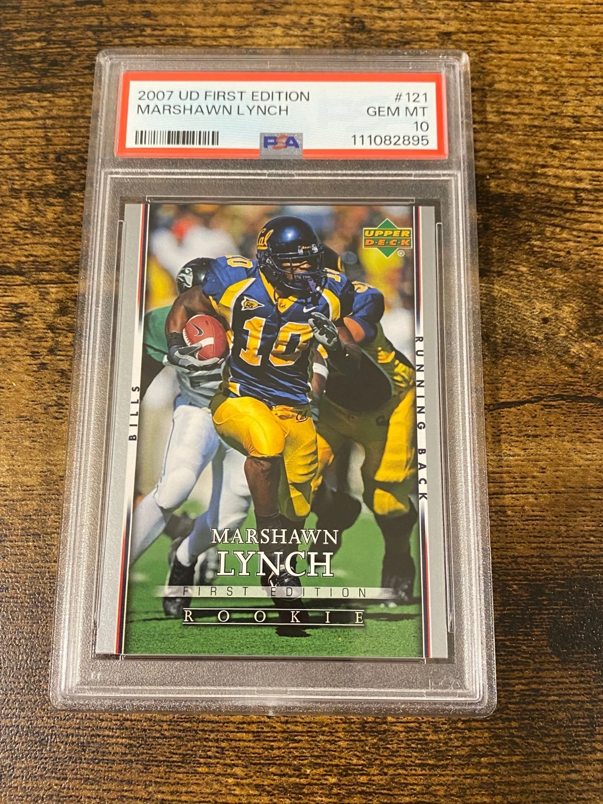 Marshawn Lynch Upper Deck First Edition #121 Base