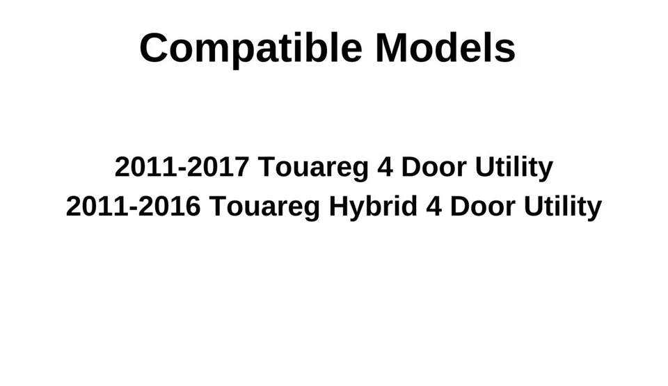 Fits 11-17 Volkswagen Touareg Back Tailgate Window Glass Rear Heated Foto 3 de 4