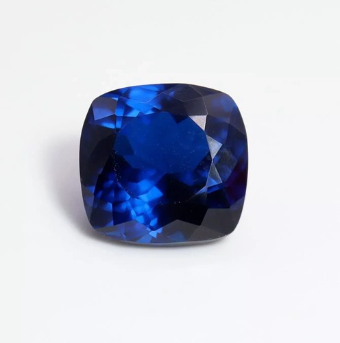 6,75 ct natürlicher makelloser blauer Saphir im Kissenschliff zertifiziert loser Edelstein - Bild 4 von 6