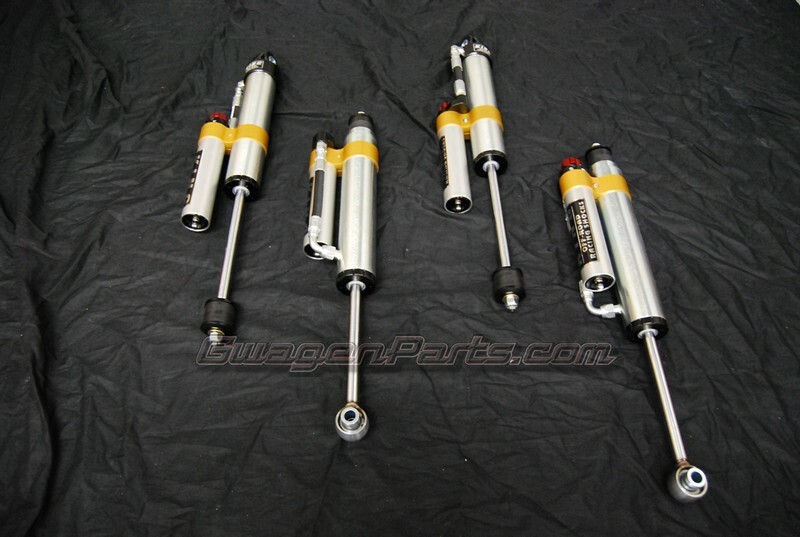 Custom King Shocks for Mercedes G-class Front/Rear | Aftermarket