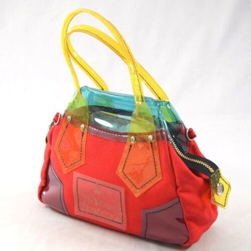 Vivienne Westwood Small Satchel Bag Handbag Canvas