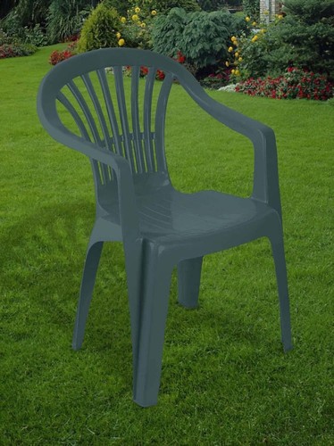 x2 Strong Chairs Plastic Patio Garden Outdoor Home Partying Stacking Camping Low - Picture 11 of 23