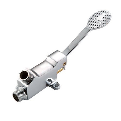 Foot Pedal Control Switch Tap Valve Faucet Basin Single Cold Water Pedal Valve - Picture 2 of 8