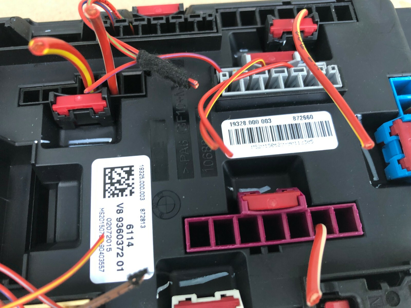 Rear Fuse Box Fuses 20142018 BMW X5 F15 OEM 77K eBay