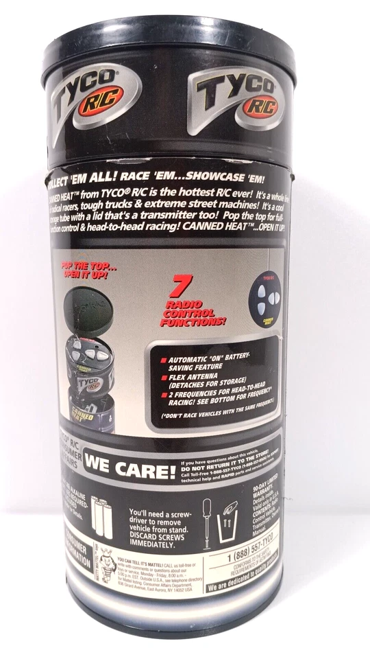 Mattel Wheels Tyco R/C Canned Heat 57 Chevy 1999 Slot Car Foto 3 de 4