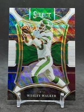 WESLEY WALKER 2023 SELECT SUITE LEVEL TRI COLOR #39/149 JETS 