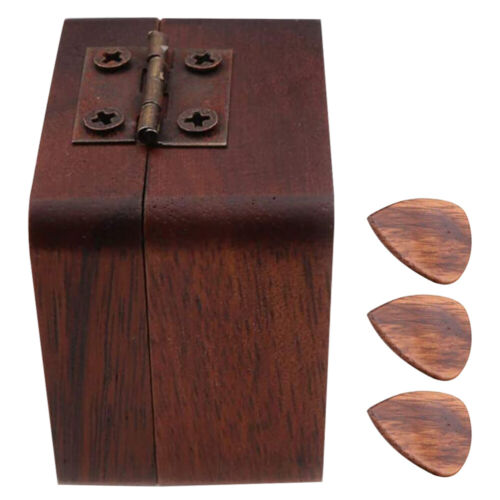  Acoustic Guitar Pick Plectrum Holder Set Stringed Instrument - Afbeelding 1 van 12