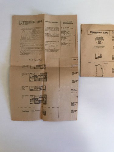 Pantalones de vestir túnica Butterick 4197 vintage años 50/60 patrón de costura para niñas - Imagen 8 de 9