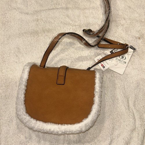 NWT Scarleton Crossbody Bag Faux Fur - Picture 4 of 5