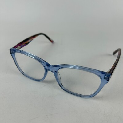 BCBGeneration CV 0014 Eyeglasses Frames Womens Chambray Blue Full 51-16-135