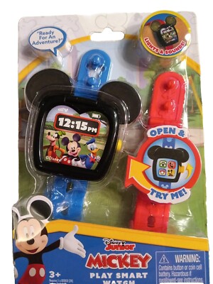 Just Play Disney Junior Mickey Mouse Funhouse Smart Watch for Multi-color L27