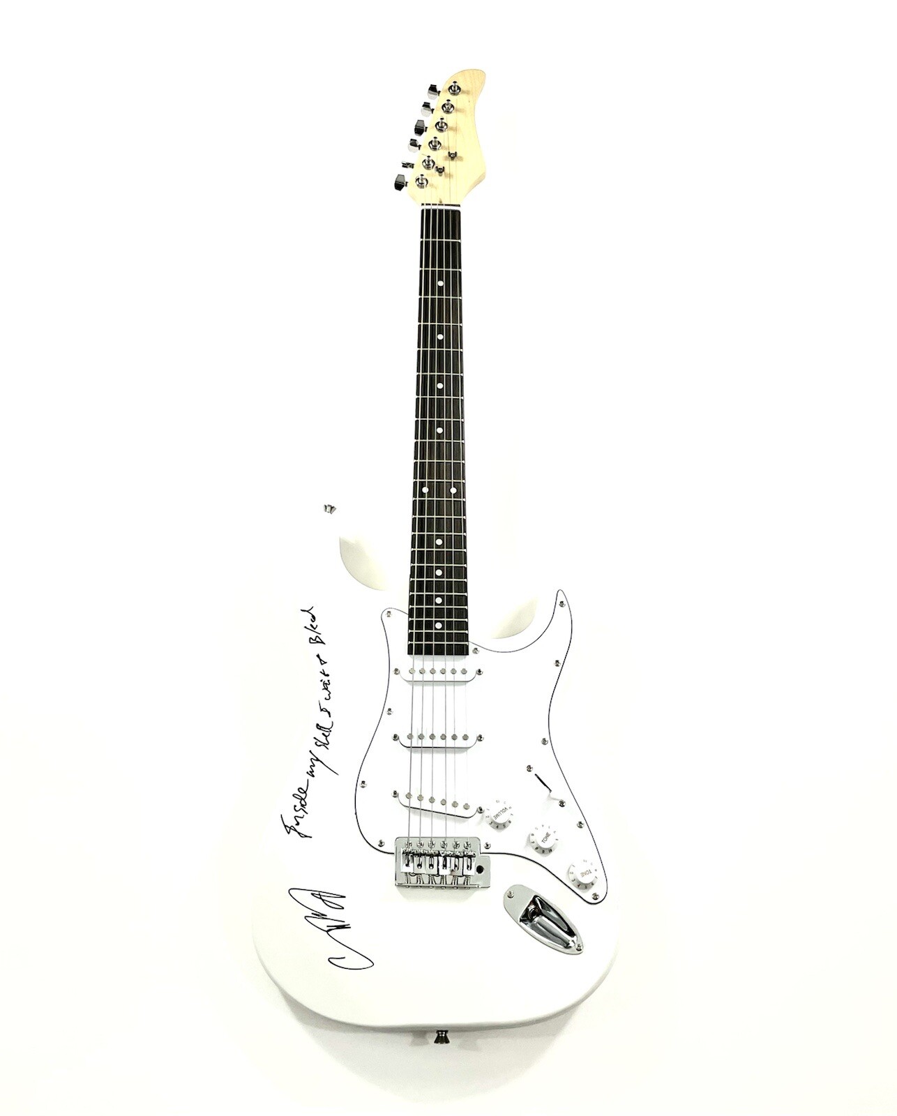 Corey Taylor Signed Guitar Beckett Bas Witnessed Autograph Slipknot Stone Sour Ebay