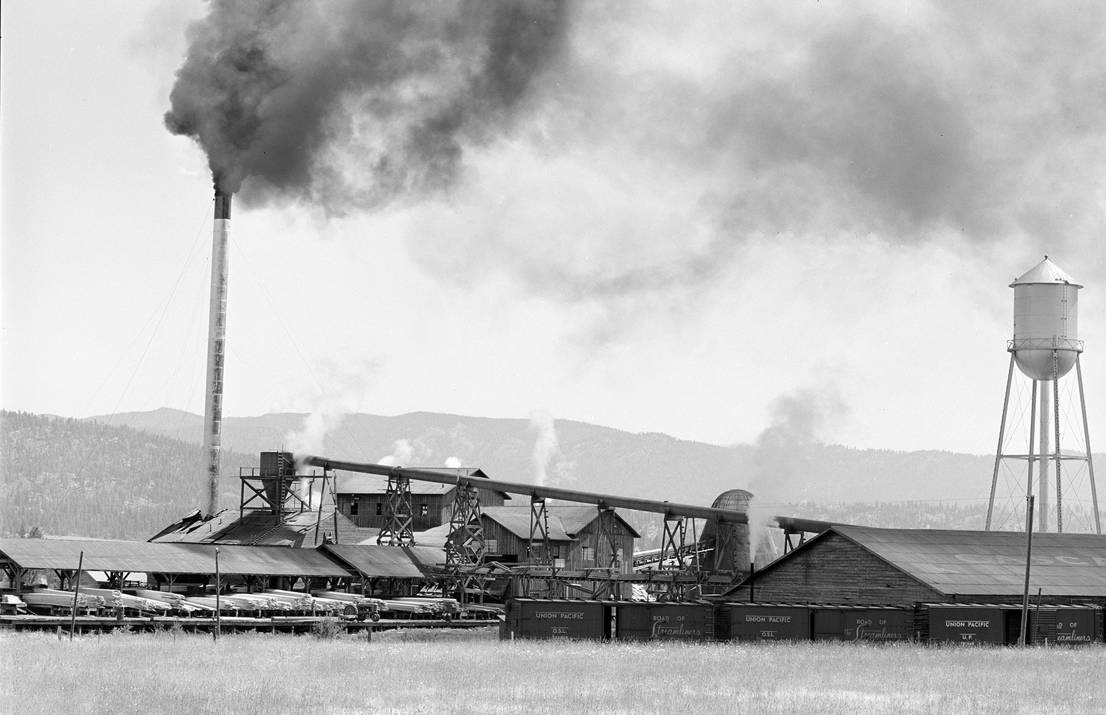 1941 Lumber Mill, Cascade, Idaho Vintage Old Photo 11" x 17" Reprint eBay