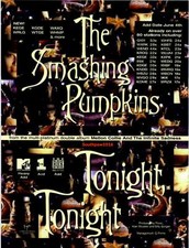 1995 Smashing Pumpkins "Tonight Tonight" Song Release Industry Promo Reprint Ad