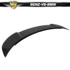 Fits 15-23 Dodge Charger SRT Style Trunk Spoiler Wing Lip Gloss Black ABS