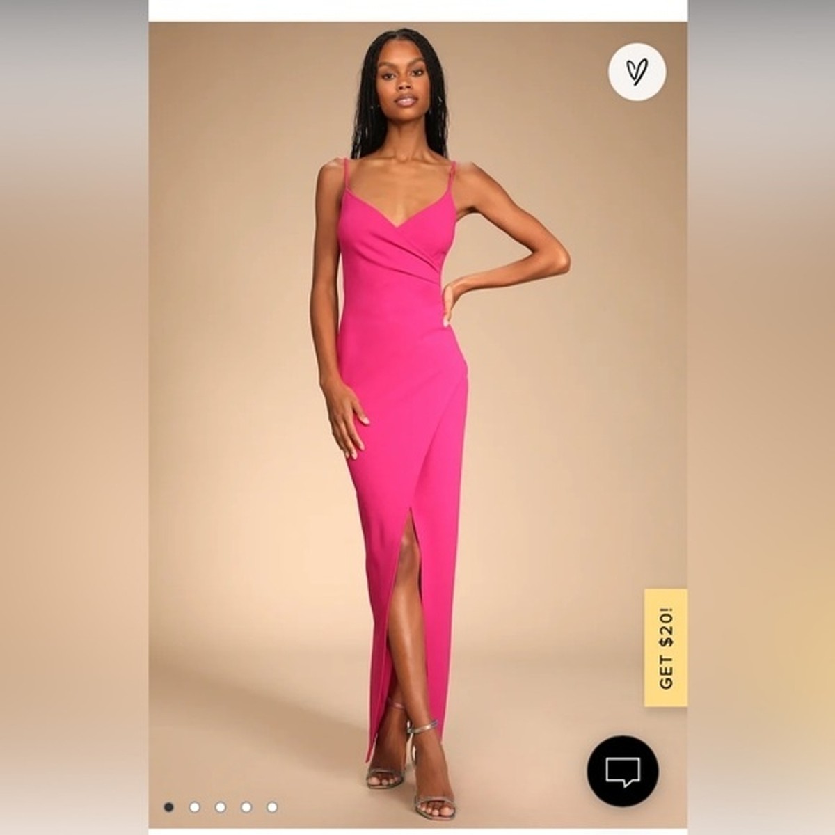 chinese dress ladies Always Eye-Catching Magenta Strapless Knotted Maxi Dress – Bliss on Brannon main image 1