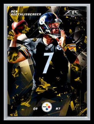 2015 Topps Fire #12 Ben Roethlisberger