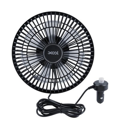 Clip Car Fan 9 Inch 12V 24V 360 Rotatable Electric Cooling XOOL Inches 12V 24V