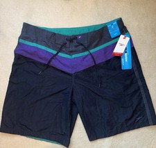 NWT Speedo Men s XXL Watershorts Prism Violet FLX System Swim Trunks