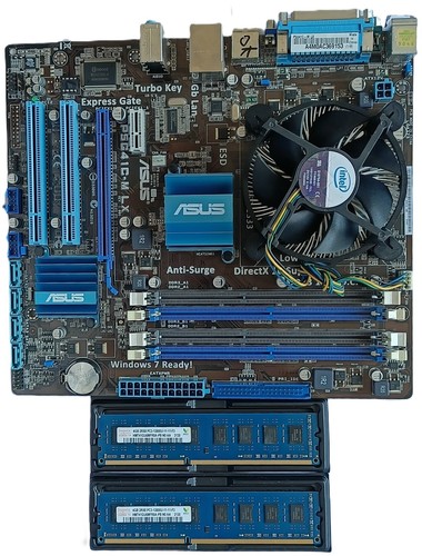 ASUS P5G41C-M LX MAINBOARD, CORE 2 QUAD Q8200 + 8GB RAM DDR3 + NETZTEIL - Bild 17 von 18