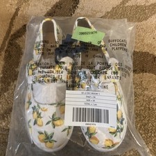 Janie And Jack Girls Size 2 Lemon Shoes NWT