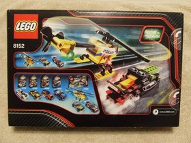 + New +  LEGO 8152 Racers Set ( Glow in the Dark ) Police Set Sealed Box