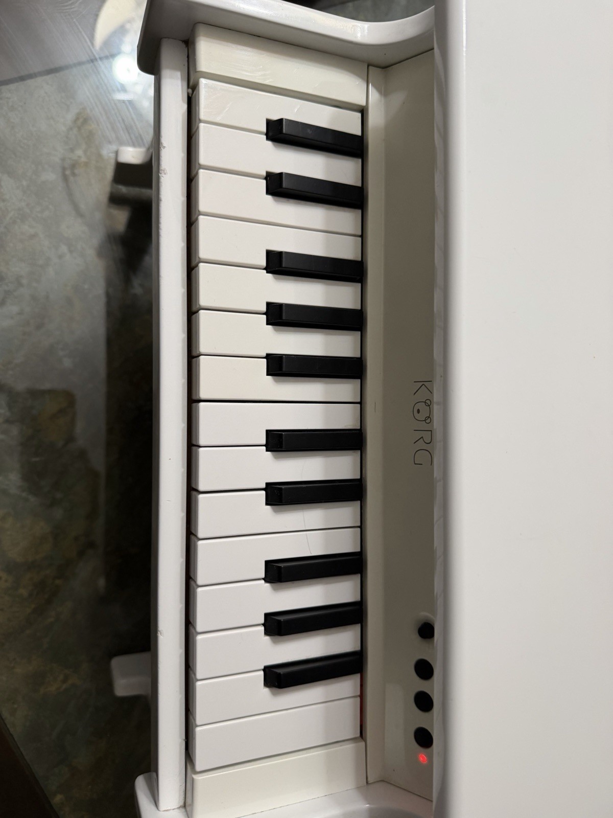 Korg Mini Tastiera 25 Tasti Bianco Compatto foto 2