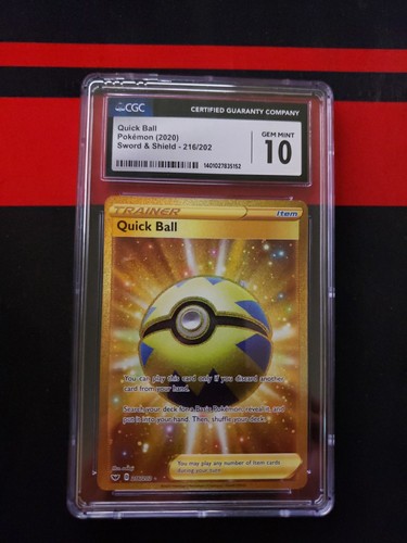Quick Ball graded CGC 10 for sale on eBay